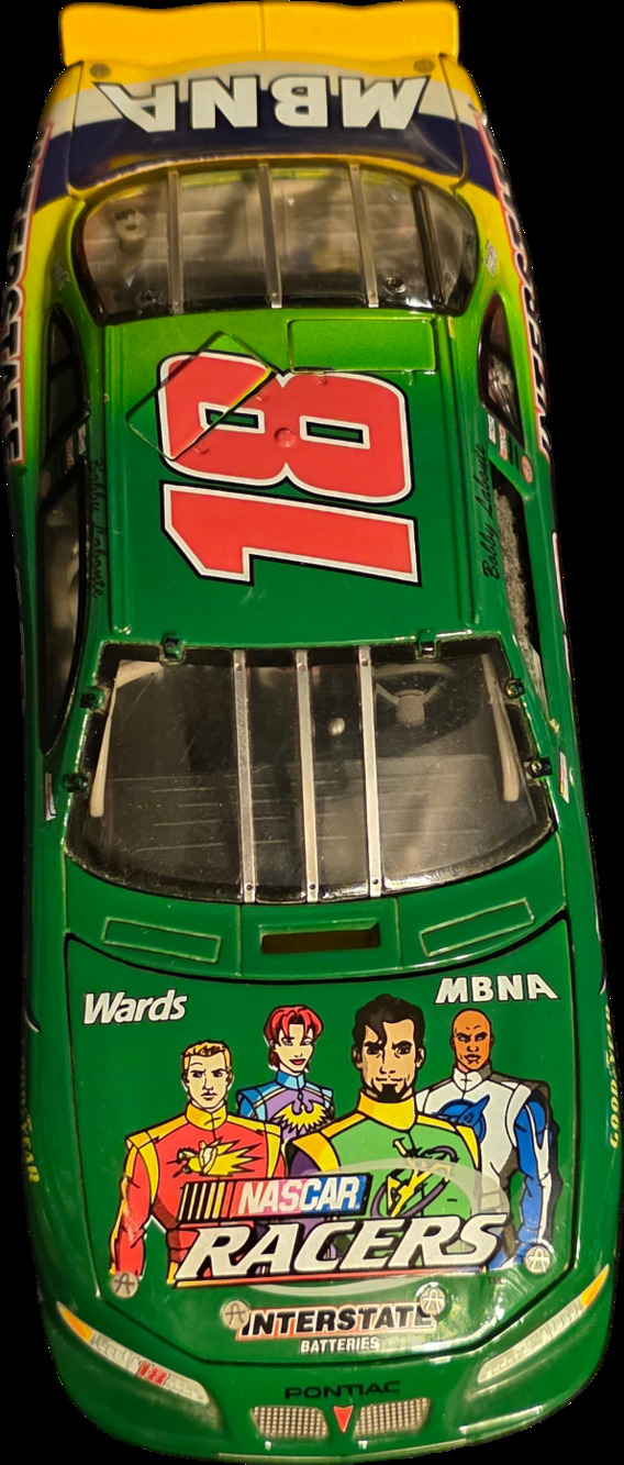 99 Bobby Labonte 18 NASCAR Racers Interstate Batteries Elite 1:24 Diecast Nascar